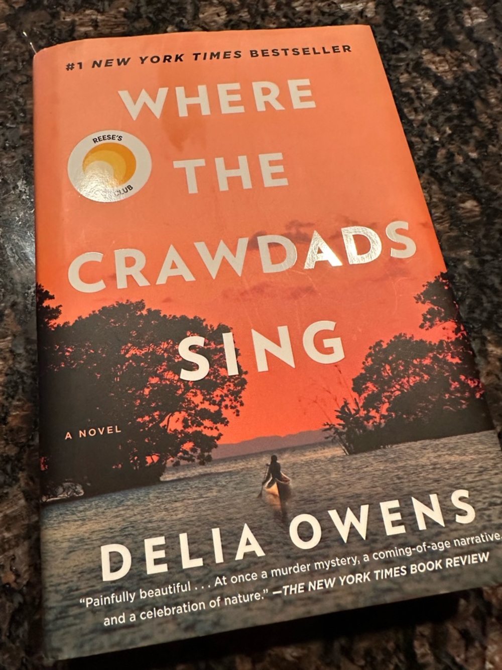 Where The Crawdads Sing Hardcover Book by Delia Owens.